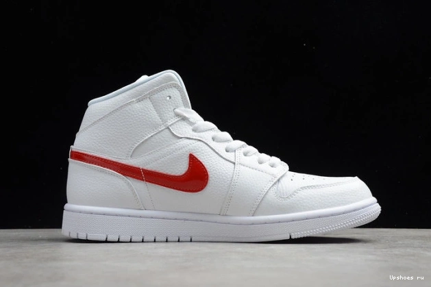 1 Mid BQ6472-106 Red (W) University White Jordan 1129